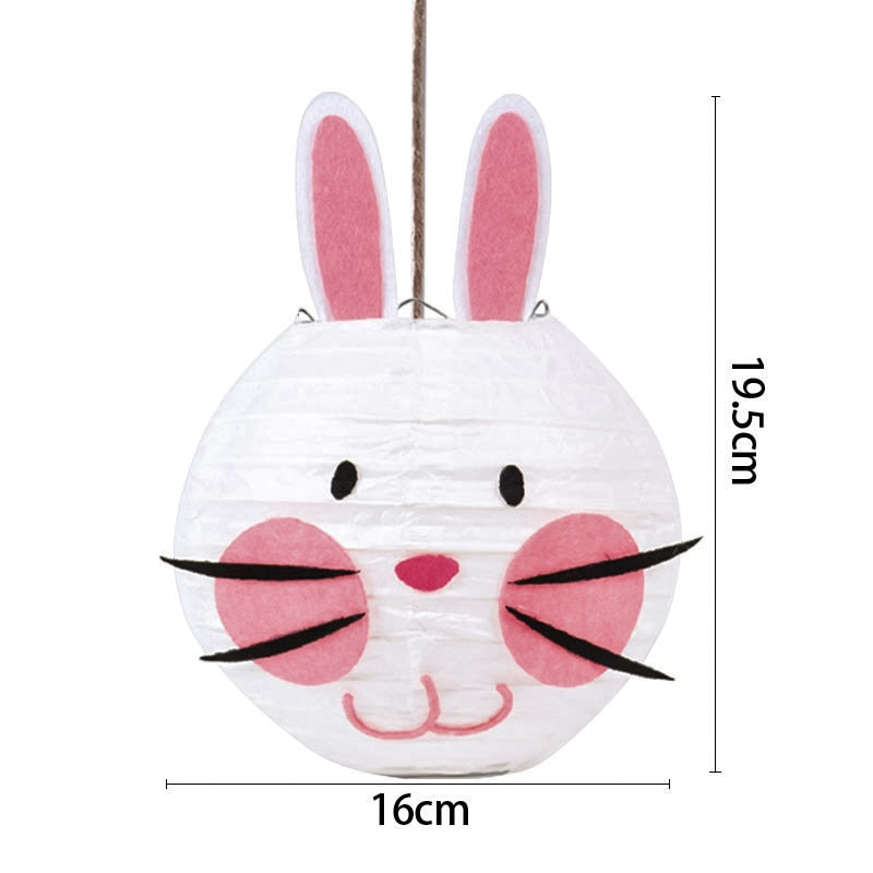 WEIGAO Pink Rabbit Candy Bags Easter Party Decorations Bunny Egg Carrot Pattern Plate Cup Napkin Happy Favors 