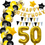 50th balloon set