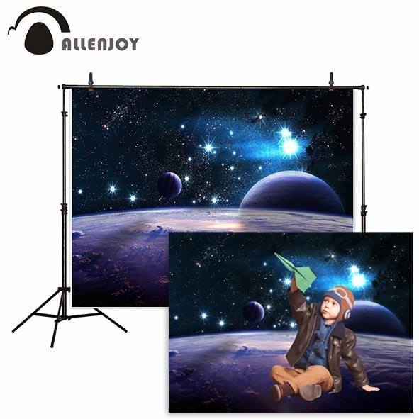 backgrounds photocall Cosmic landscape Planets nebulae space mysterious professional festival backdrop photographic 