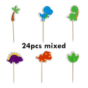 24pcs cake topper