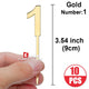 Gold-number 1-10pcs