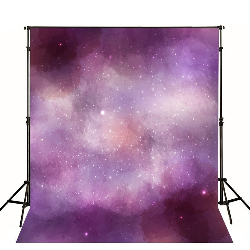 photographic background Violet Star blur mystery kids vinyl photocall photography backdrops lovely 