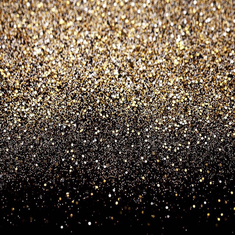 Photo Background Golden Black Shiny Glitter Bokeh Party Wedding Selfie Photography Backdrop Studio Photophone Photocall 