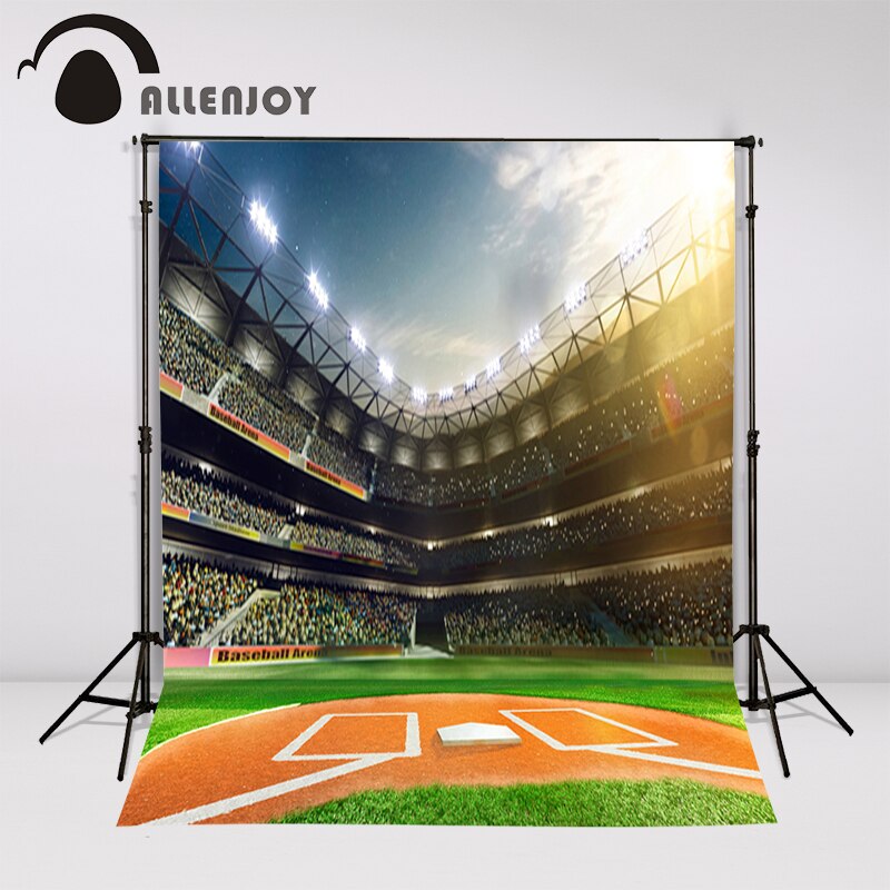 Photo background photography backdrop Baseball Race daytime green newborn photographic picture studio cm 