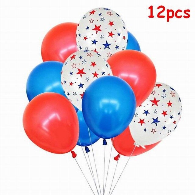 Special supplies for Independence Day Decor USA Party Supplies The Stars And The Stripes Foil Balloons captain Globos PartyDecorHQ