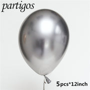 5pcs silver