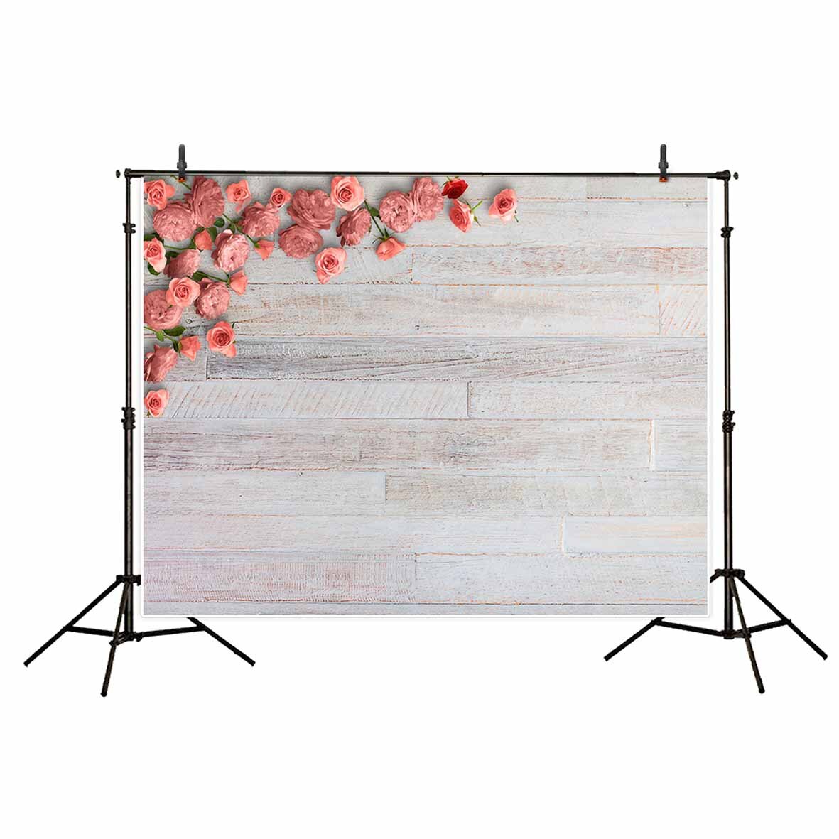 Flowers wooden board romantic background children photography backgrounds for photo studio backdrops for photography PartyDecorHQ