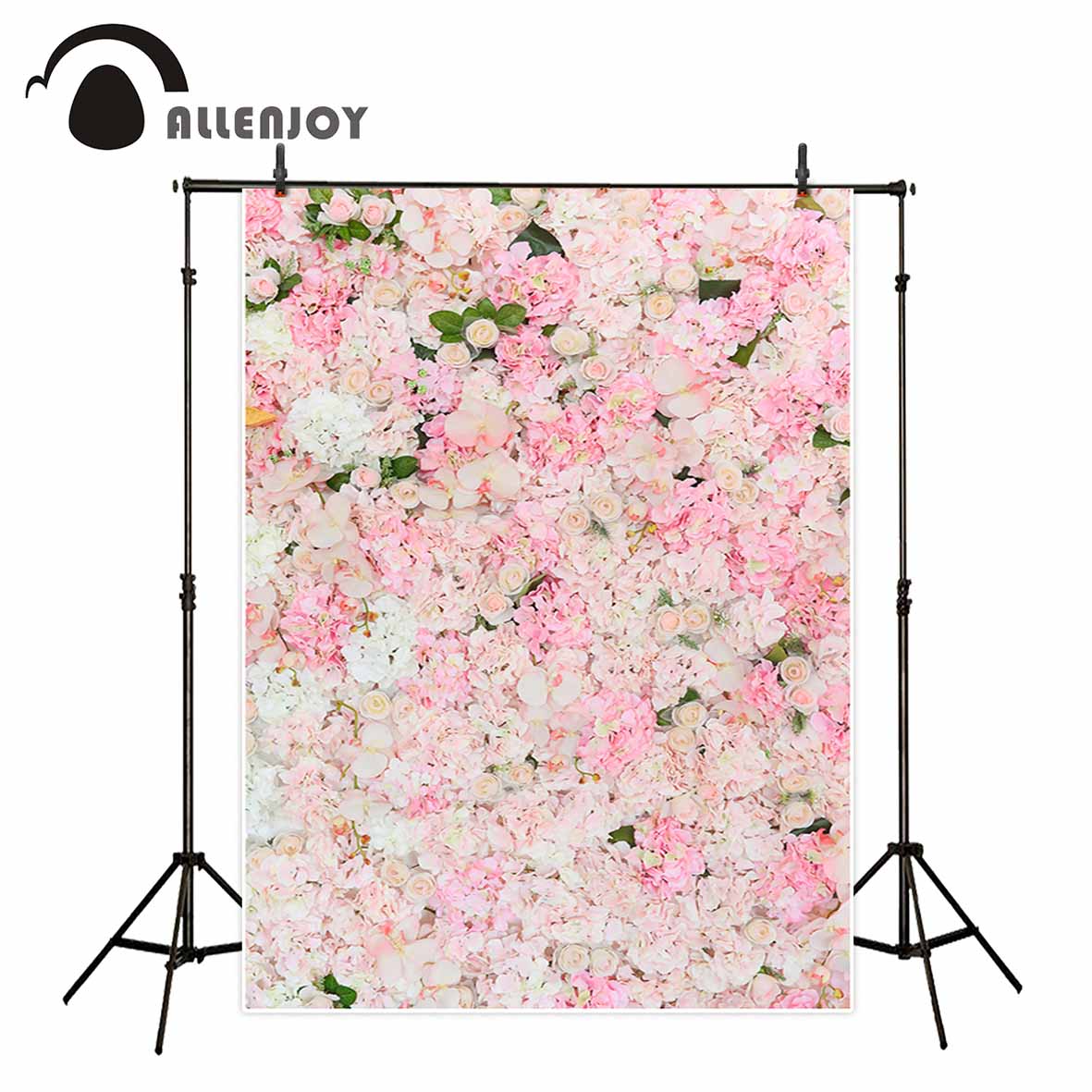 photo background pink flower wall wedding valentine 14 february anniversary backdrop studio photobooth photozone PartyDecorHQ