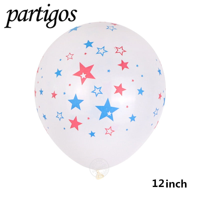 Special supplies for Independence Day Decor USA Party Supplies The Stars And The Stripes Foil Balloons captain Globos PartyDecorHQ