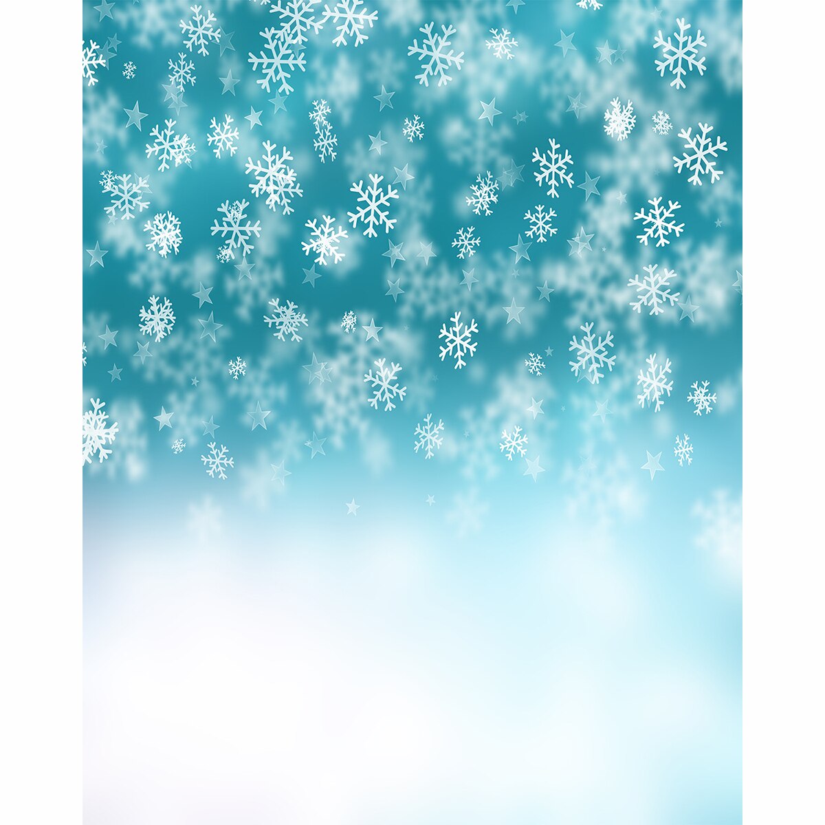 Christmas backgrounds photography Snowflake winter star bokeh new year Background photographic studio fabric 