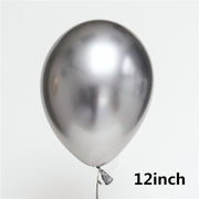 Chrome silver 10pcs