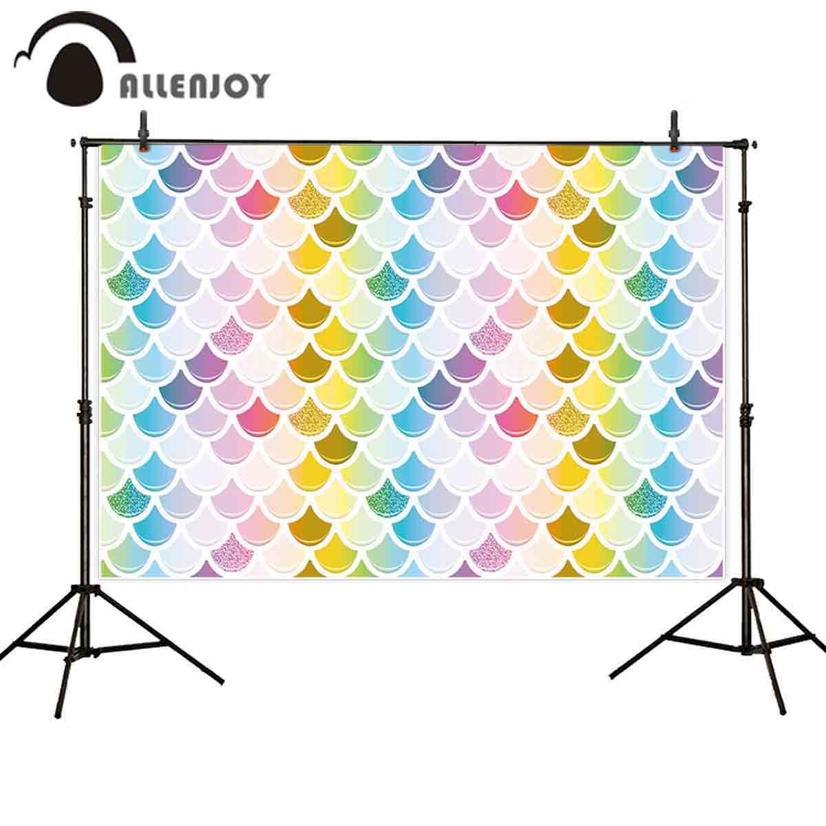 photo background Fish scale Water droplets Mermaid colorful flaps celebration Party backdrop studio photography 