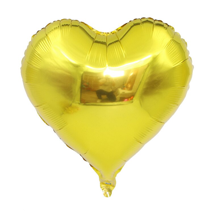 Mix pcs inch Heart Foil Balloons Wedding Marriage Valentine's Day Birthday Party Deocration Air Helium Globos Love Ball 