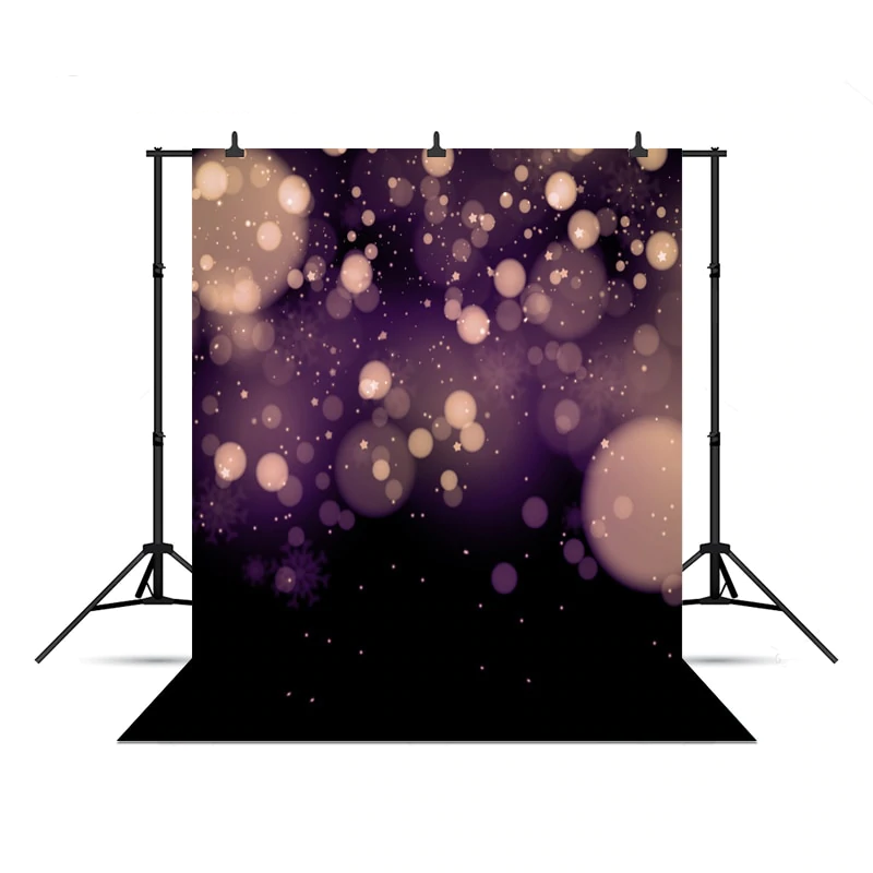 background New Year bokeh stars pastel backdrops purple backdrop photography photo shoot studio 