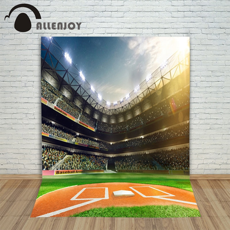 Photo background photography backdrop Baseball Race daytime green newborn photographic picture studio cm 