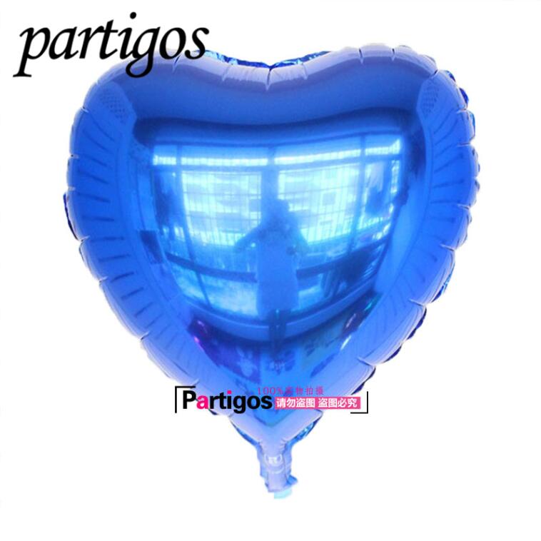 pcs cm Heart Shape Aluminum Inflatable Foil Balloons Birthday Party Decorations Helium Balloon Globos Wedding Decoration 