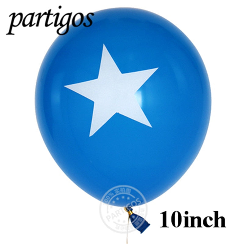 Special supplies for Independence Day Decor USA Party Supplies The Stars And The Stripes Foil Balloons captain Globos PartyDecorHQ