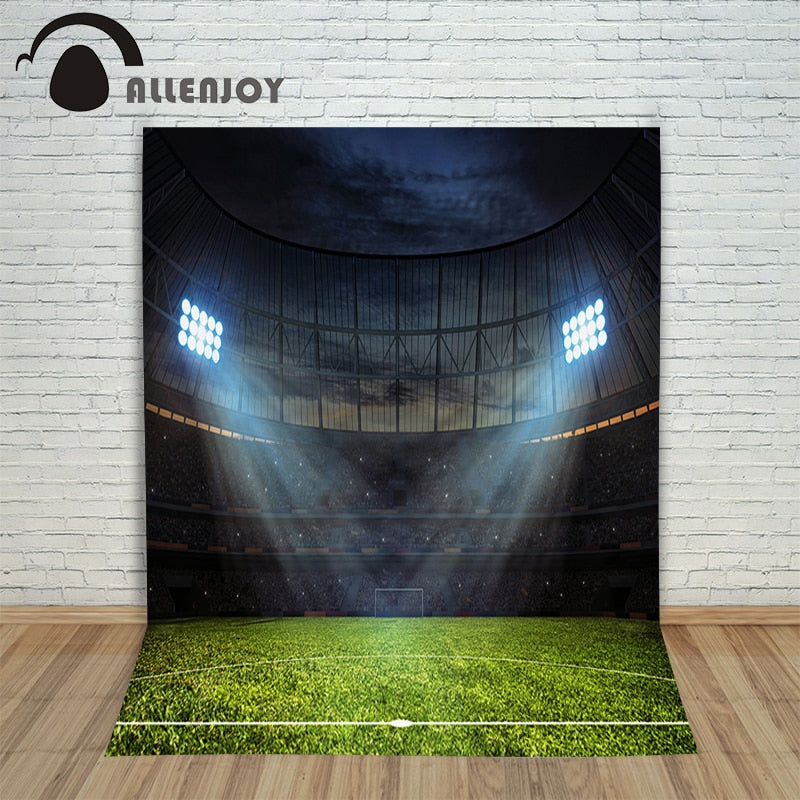 Photo background photography backdrop Night football stadium lights newborn photographic picture for the studio 150cm PartyDecorHQ