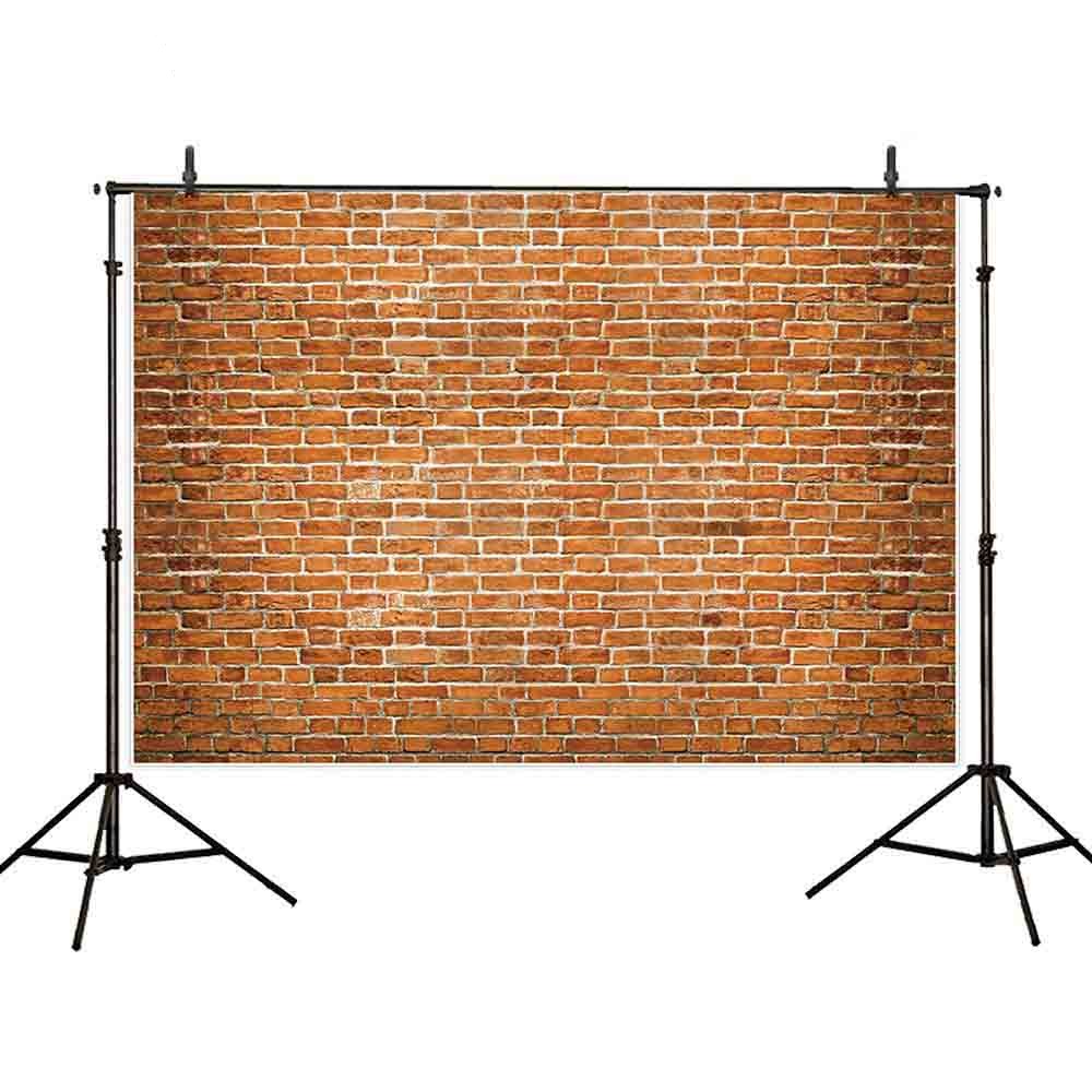 photography backdrops brown close brick wall rustic photographic background photozone photocall photobooth for studio PartyDecorHQ