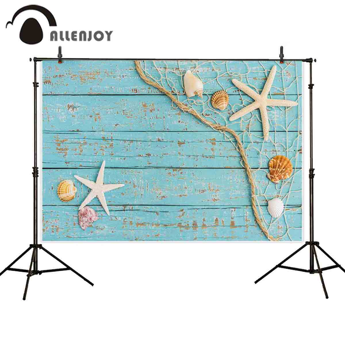 photographic background summer starfish board child mottled photo studio photocall printed shoot prop backdrop 