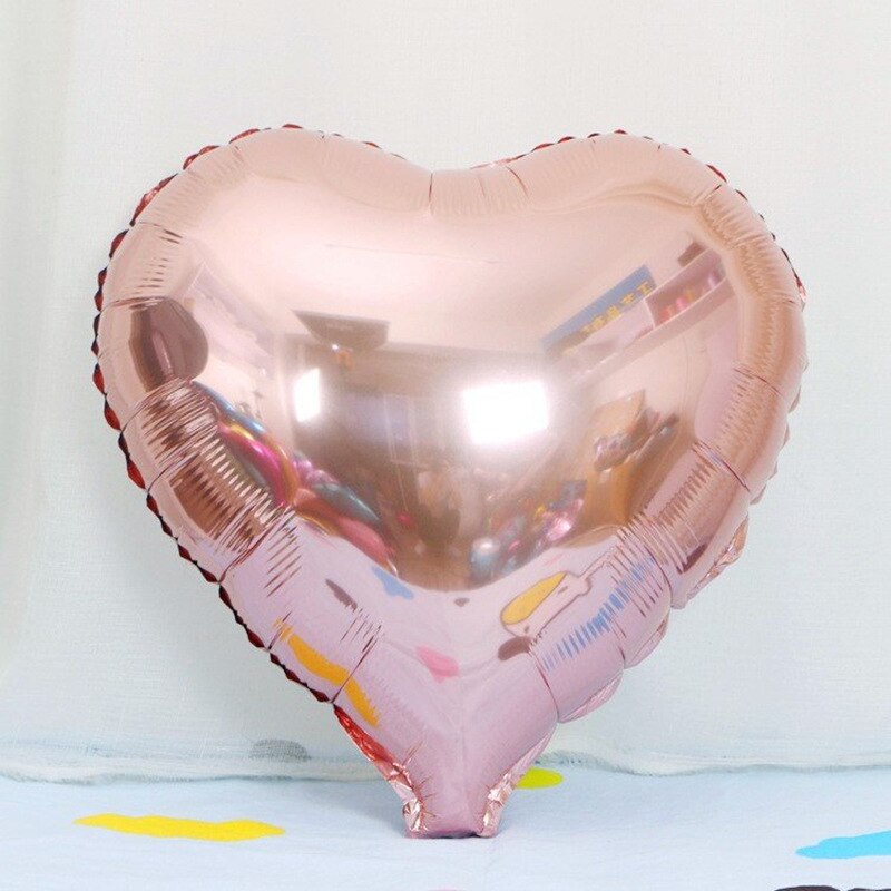 Mix Rose Gold Balloon Confetti Ballon Foil Heart Birthday Party Wedding Balloon Decoration Gift Baby Shower Bridal Shower PartyDecorHQ