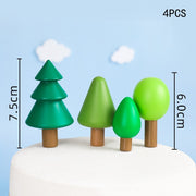 3 tree 4pcs