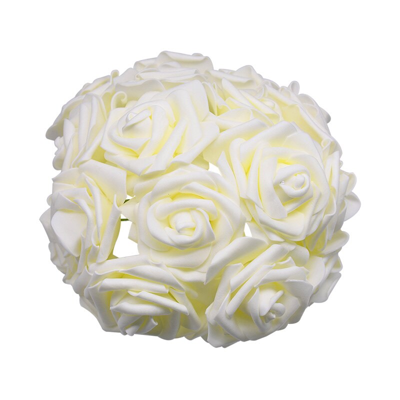 pcs cm Artificial Foam Rose Flower Wedding Decoration Bridal Bouquet DIY Wreath Craft Home Garden Decor Fake Floral 