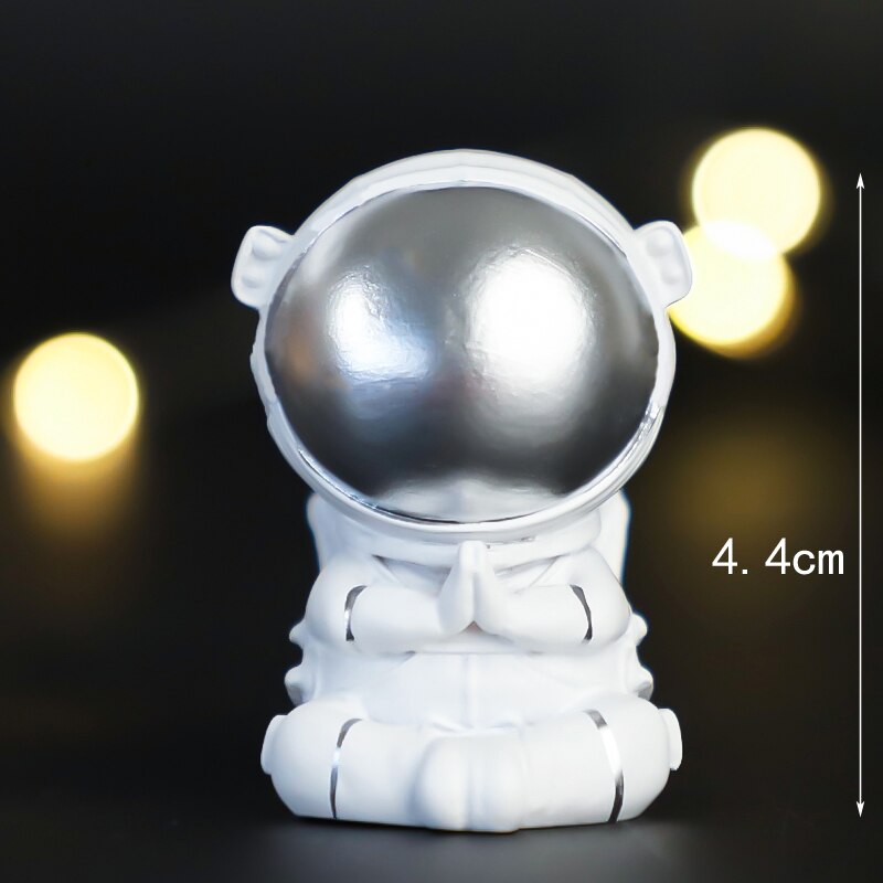 Astronaut Cake Topper Space Universe Birthday Decoration Outer Party Dessert Props Festive Toppers Gift Supplies 