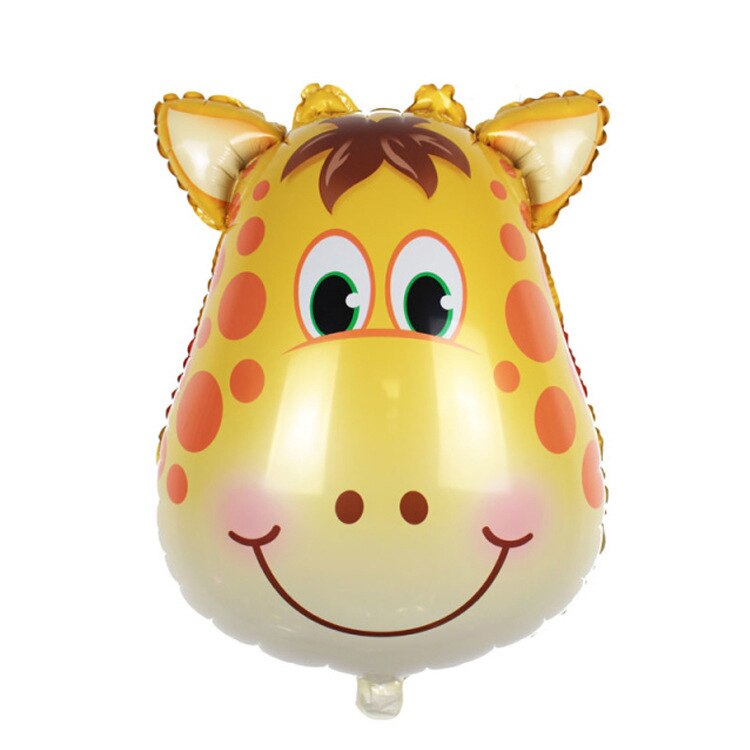 Animal Balloons Baby Shower Jungle Safari Theme Party Balloon Kids Birthday Decor Air Helium Globos 