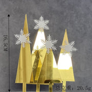 Gold Christmas tree