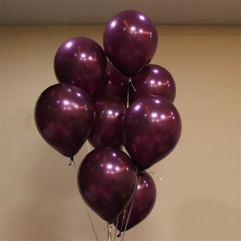 pcs inch Balloon Arch Coffee Brown Skin Gray latex Balloons birthday Decoration Wedding Baby shower Supplies 