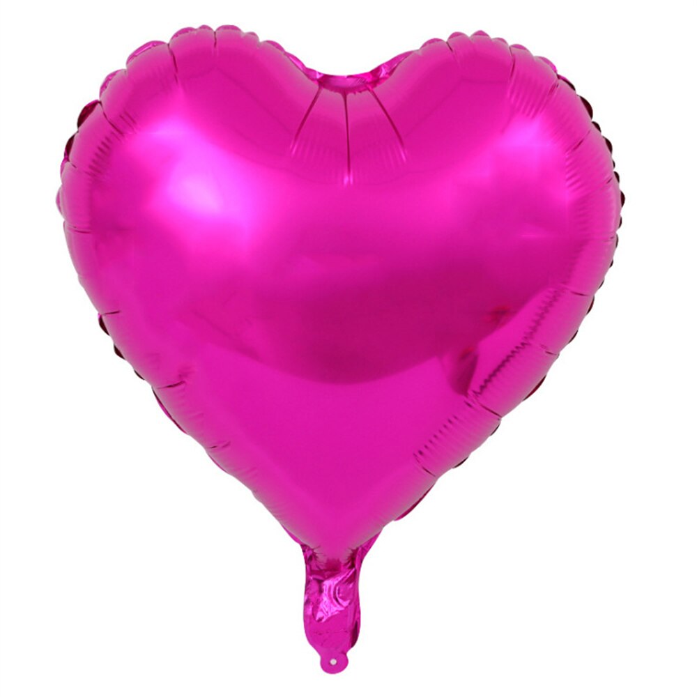 pcs inch Red Rose Gold Heart Foil Helium Balloons Wedding Valentine's Day Decor Baby Shower Birthday Party Love BalonDecor 