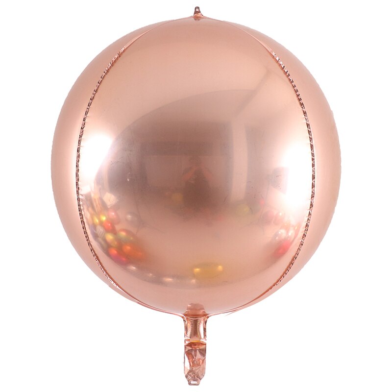 pcs Rose Gold Silver Foil Balloons Wedding Marriage Balloon Christmas Party Birthday Decorations Kids Globos Gifts 