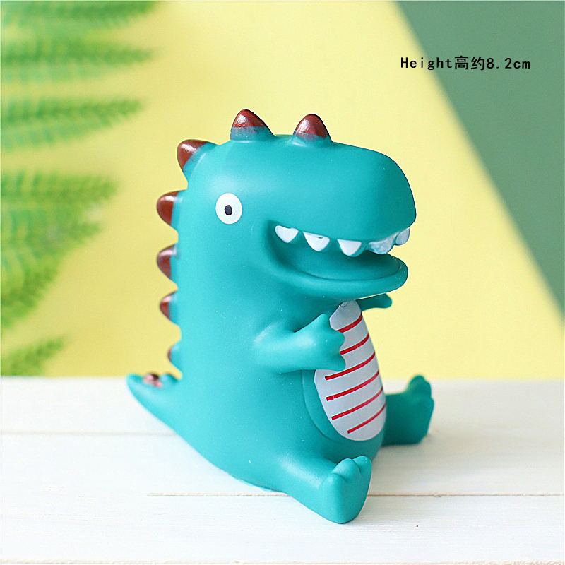 Cartoon Baby Dinosaur Cake Topper Jungle Safari Birthday Party Decor Boy Animals Jurassic World 