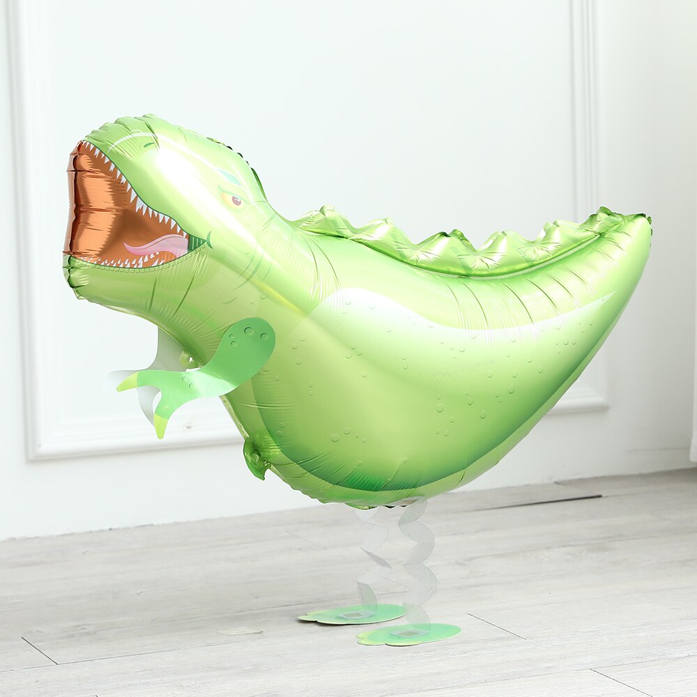 Stand Walking Dinosaur Balloons Theme Party Supplies Kids Birthdays Decoration Jungle foil Globos Baby Shower 