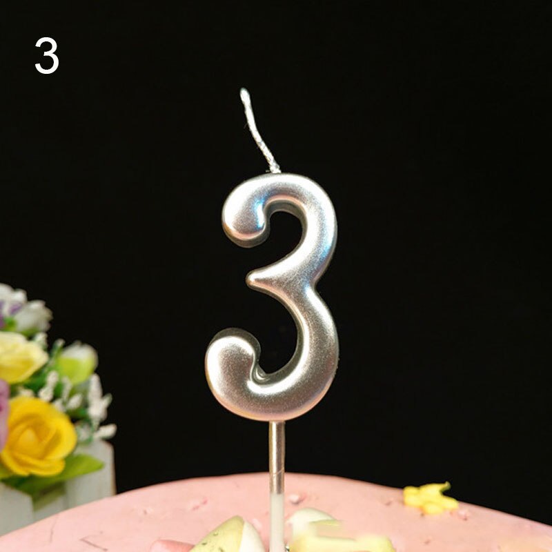 Set Champagne Happy Birthday Letter Cake Candles Topper Decor Party Supplies Candle DIY Home Number 