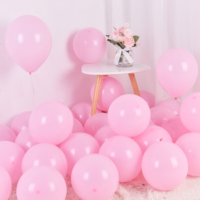 pcs Pastel Macaron Pink Blue Balloons Garland Arch Kit Gold Star Baby Shower Birthday Party Decor Wedding Globos Inflatable Decorations