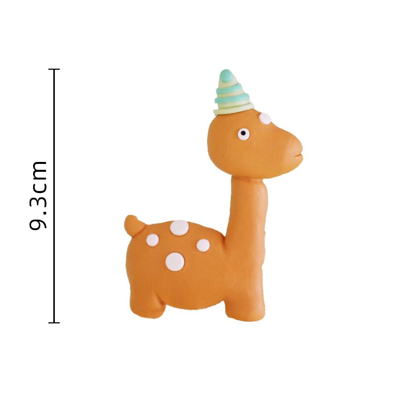 Dinosaur Party Decoration Cake Topper Birthday Happy Anniversary Jurassic Dino Animals Kids Favors Cakes Decorating Dessert Gift 