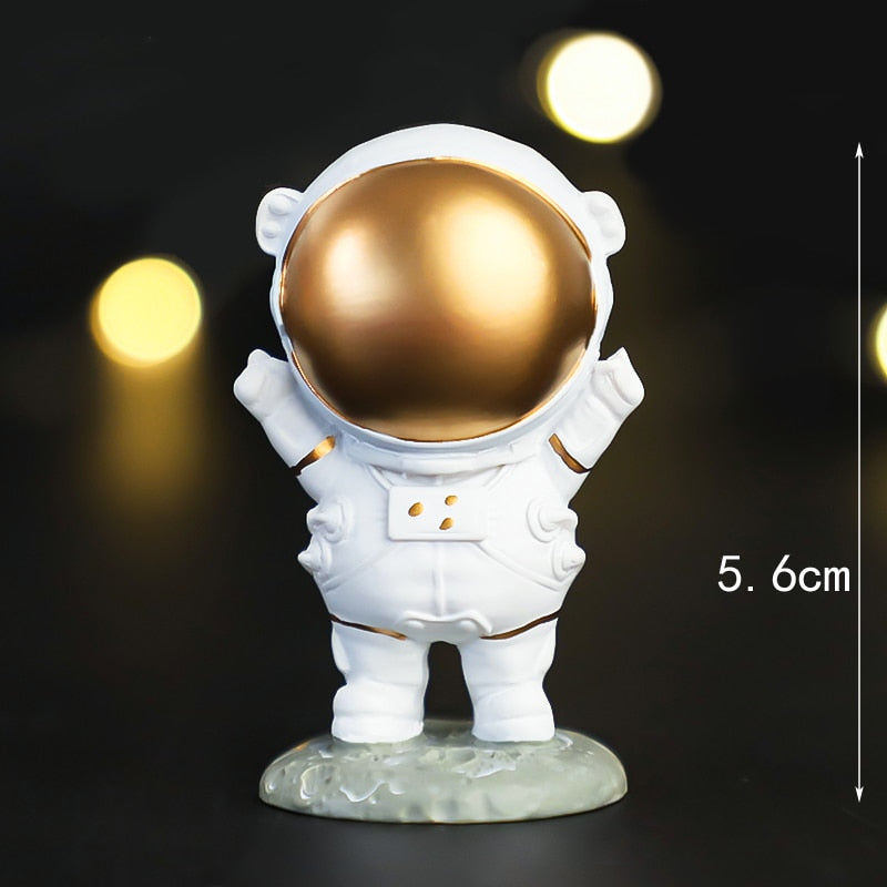 Astronaut Cake Topper Space Universe Birthday Decoration Outer Party Dessert Props Festive Toppers Gift Supplies 