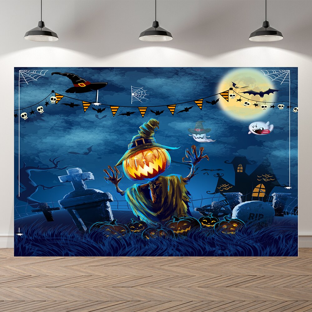 SeekPro Halloween Magic School Castle Dinning Hall Photo Backdrop Birthday Party Background Photography Photocall Banners PartyDecorHQ