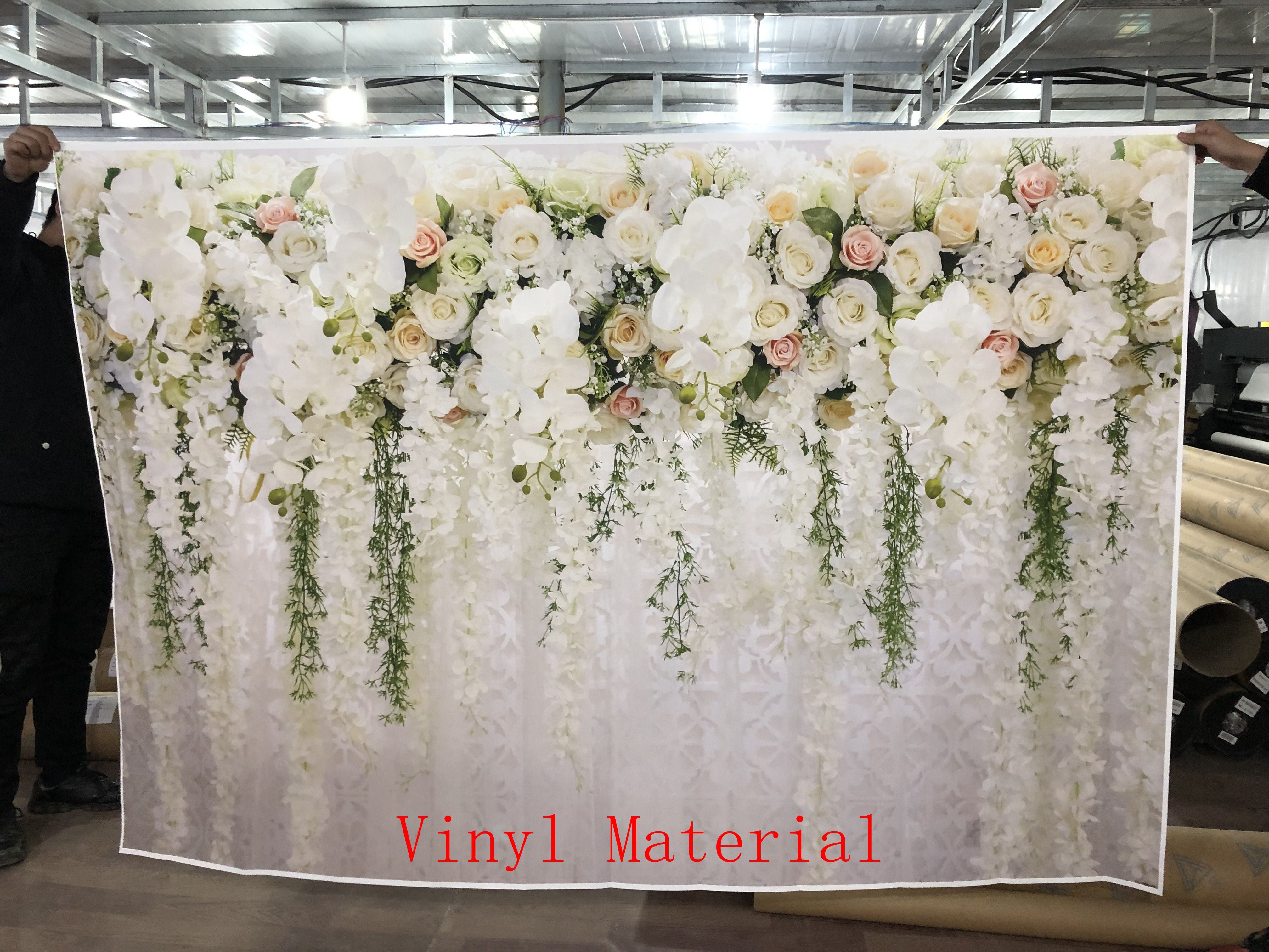 Wedding Scenes Floral Photography Backdrop Baby Birthday Bridal Shower Ceremony Decor Background Photo Shoot Banner Props 