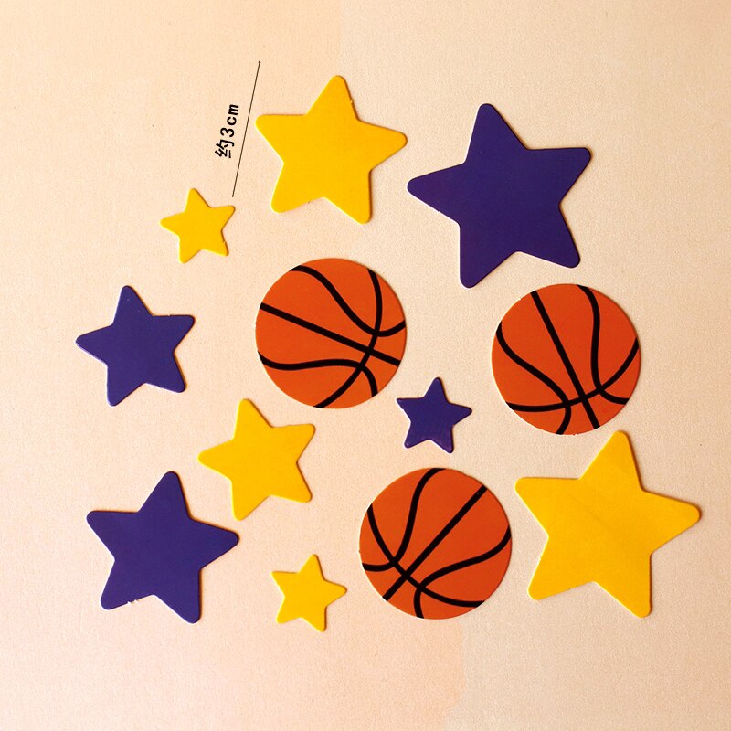 1Set/lot Basketball Theme Party Happy Birthday Banner Cake Topper Kids Boy Birthday Party Basketball Cake Decorations Supplies PartyDecorHQ