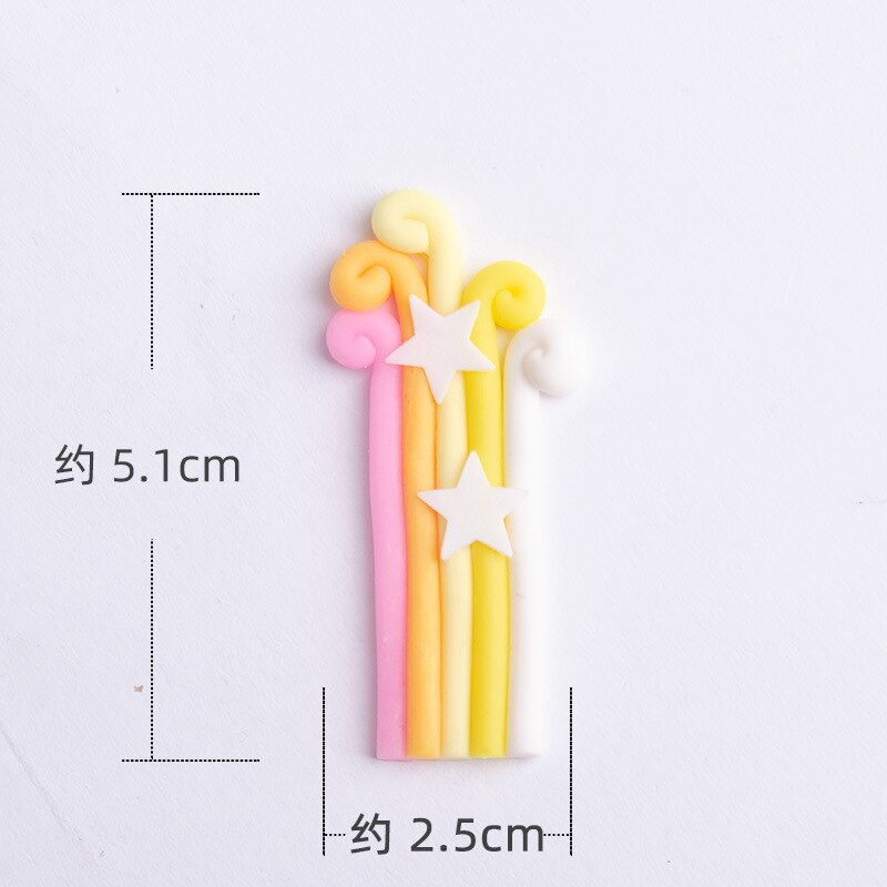 Mini Cute Rainbow Cake Topper Unicorn Brithday Party Supplies Gift Rainbow Cake Topper Decor 1st Girl Birthday Cake Decor PartyDecorHQ