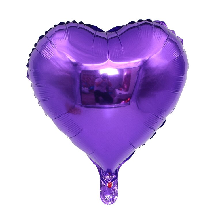 Mix pcs inch Heart Foil Balloons Wedding Marriage Valentine's Day Birthday Party Deocration Air Helium Globos Love Ball 