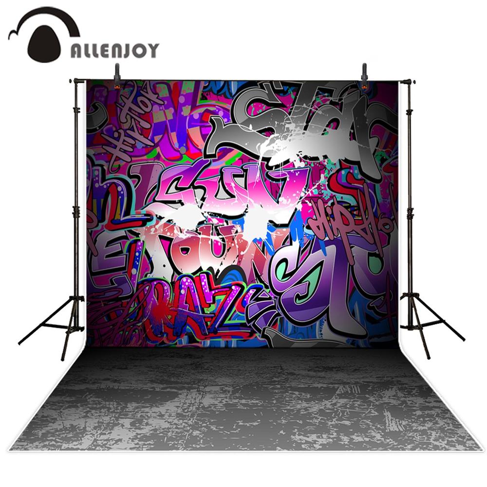 graffiti wall photophone street children portrait birthday baby party digital studio background backdrop photography 