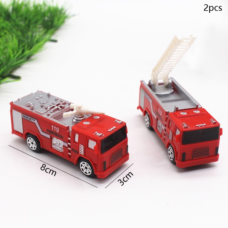 Cartoon Boy Fire truck Doll Ornaments Cake Topper Children's Birthday Party Extinguishing Hero Decoration Cakes Baking 