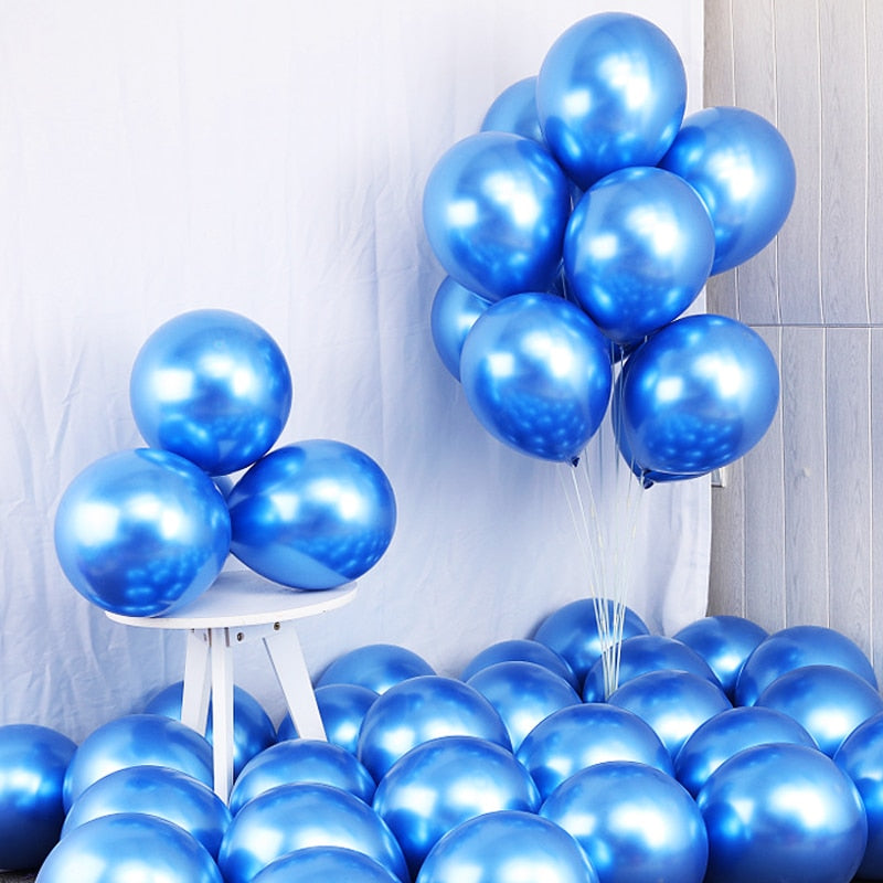 pcs Double Layer Red Balloons Wedding Decoration Happy Birthday Party Decor Globos Latex Balloon Baby Shower Chrome Ballon 