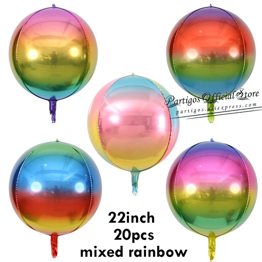 pcs inch Disco Metalic balloons shiny Foil balloon Wedding Decor Retro Popular Party Rock Roll Looks 