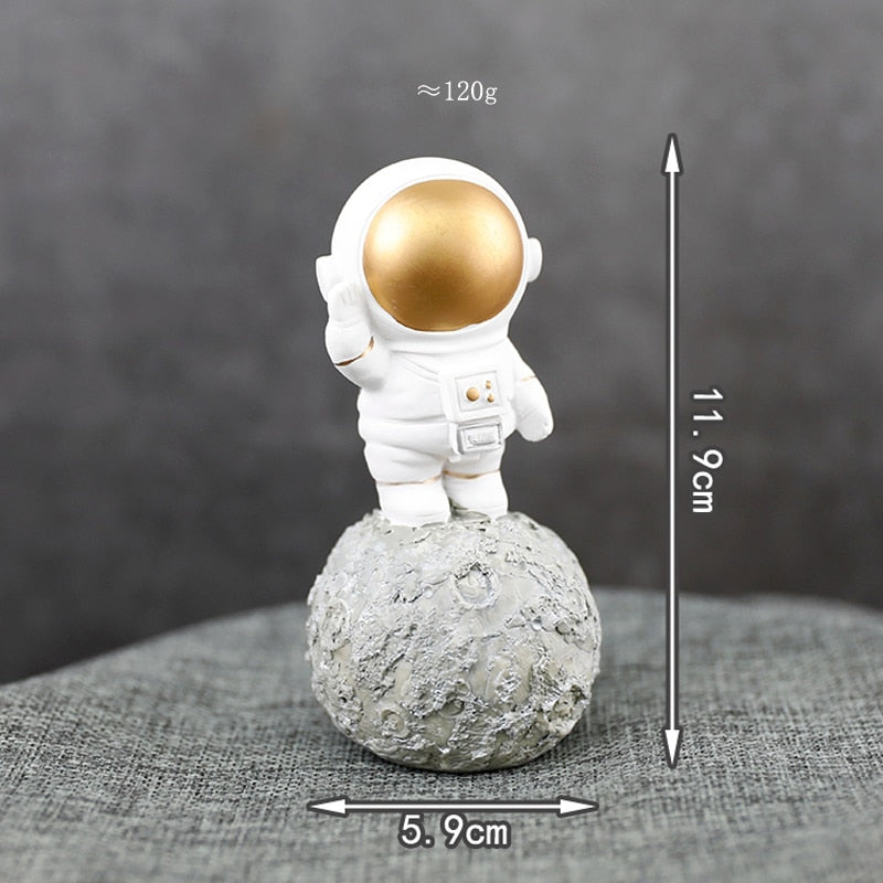 Astronaut Birthday Cake Topper The New Travel Space Theme astronauta Rocket Spaceship Toy Ornaments Cake DecorationBoy Best Gift PartyDecorHQ