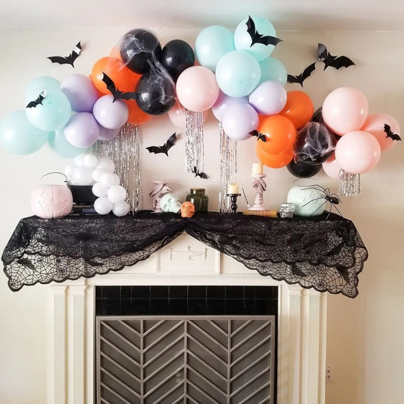 Balloons Arch Set Purple Black Pink White Balloon Garland Birthday Kit Baby Baptism Shower Party Decoration Inflatable Decorations